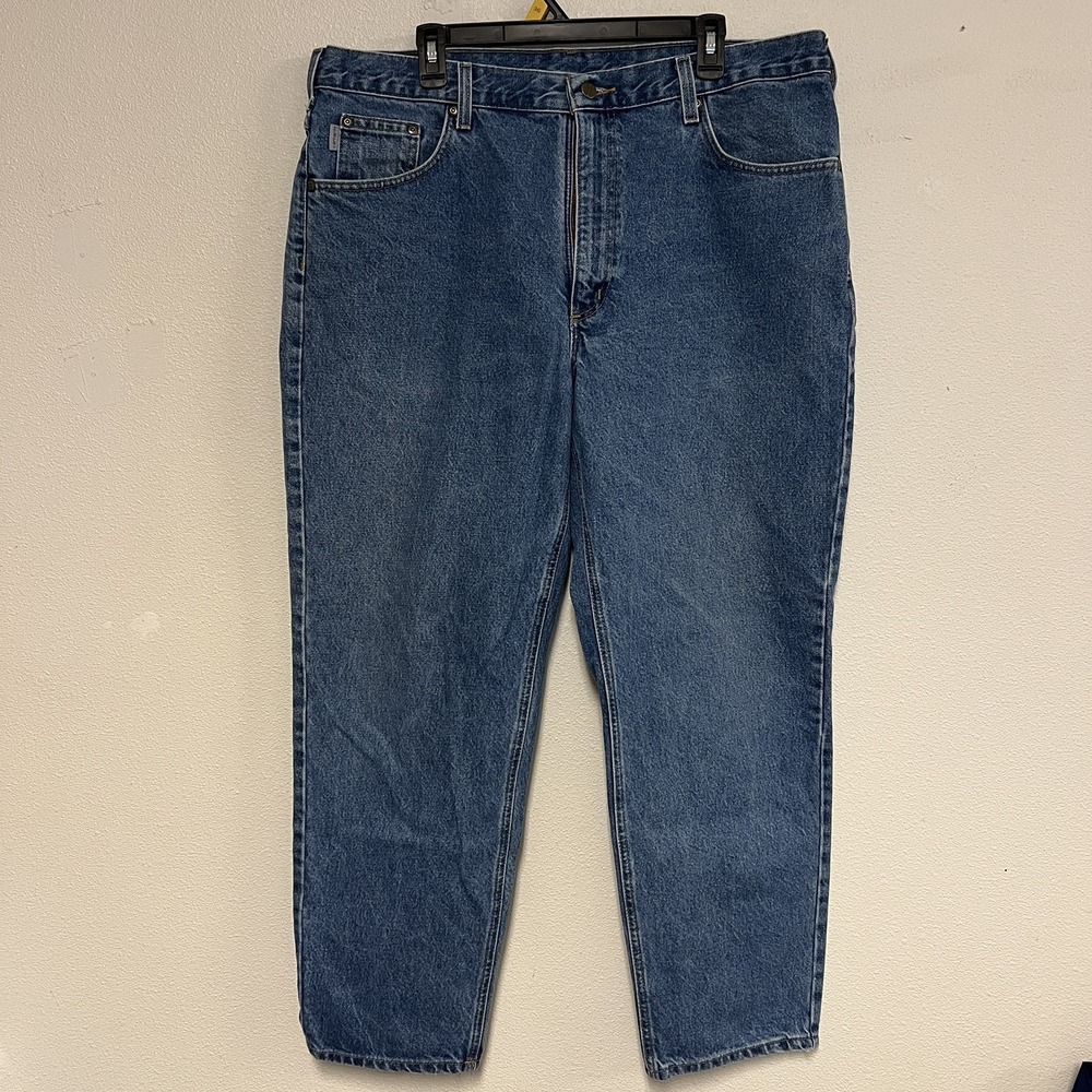 Carhartt Men's Denim Blue Relaxed Fit Jeans 40x30 Vintage B17 DST EUC